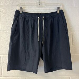Fair Harbor Navy Swim Trunks Shorts | Men’s Medium | Lined | Sustainable Fabric